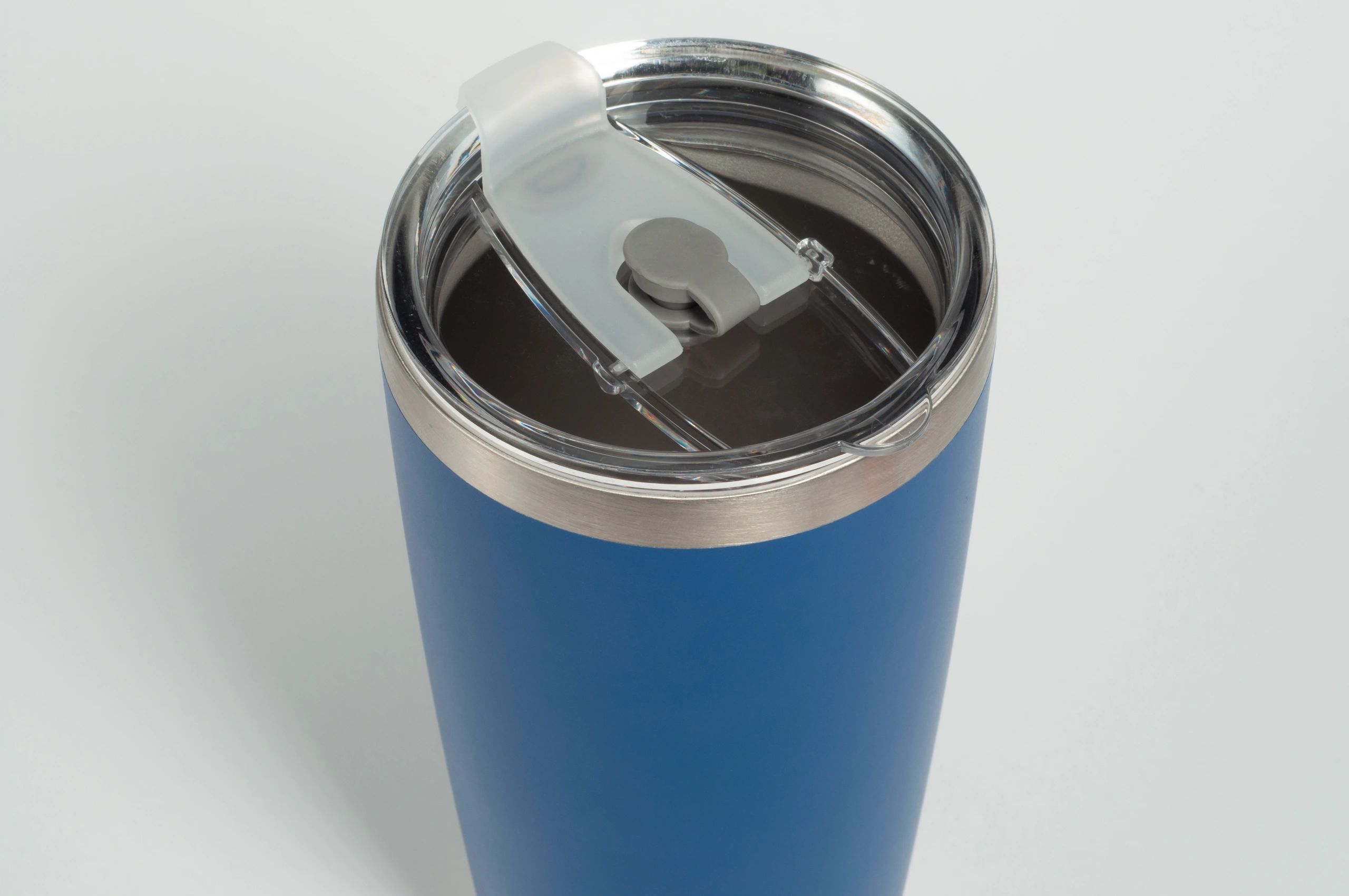 Stainless tumbler mockup representing branded drinkware options